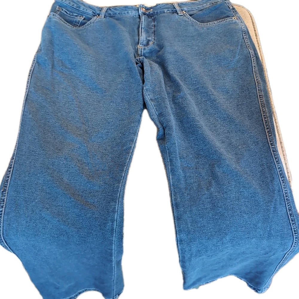 Coldwater Creek Women's Jeans P16 Soft Denim Light Wash Inseam 29" Straight Leg